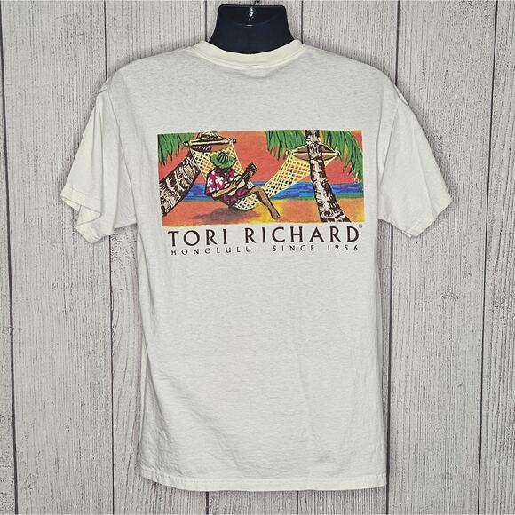 Tori Richards Honolulu Since 1956 Fruit of the Loom T-shirt, size Large - Picture 4 of 7